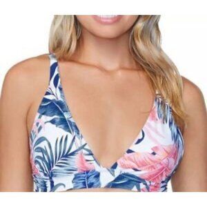 RAISINS Miami Halter Bikini Top.  Size Medium. New With Tags $42